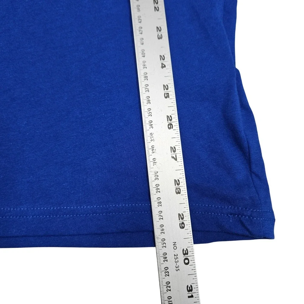 Under Armour Graphic Tee Mens M Blue‎ Home Plate Baseball Athletic Shirt Sports